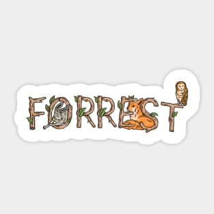 ForRest Sticker
